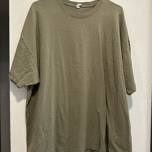 Wishlist Oversized Green Short Sleeve Tee